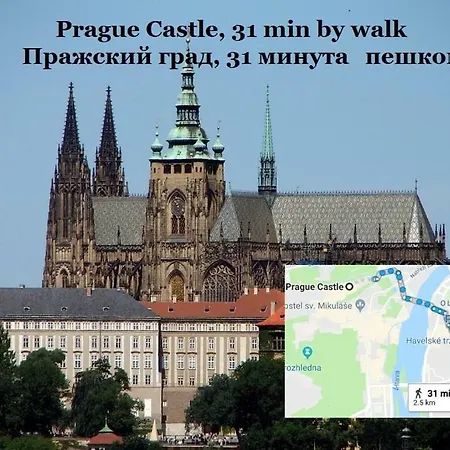 New, Luxury! 1, Center. 55m², 2 Apartment. 5min Walk To Wenceslas Square, 10min Walk To National Museum. Navratilova Street № 1, Nove Mesto